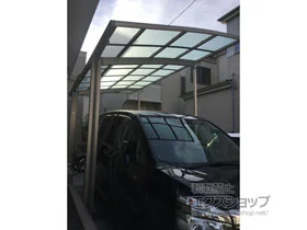 LIXIL(リクシル)のカーポート ネスカR (ラウンドスタイル) 積雪～20cm対応 施工例