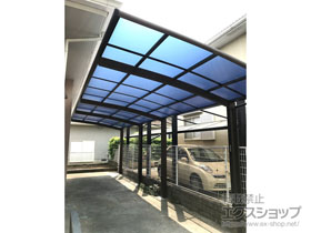 のカーポート レイナポートグラン 縦連棟　積雪〜20cm対応 施工例
