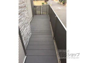 YKKAPのウッドデッキ リウッドデッキ 200 ※L字納まり 施工例