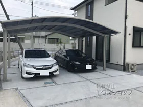 YKKAPのカーポート レイナツインポートグラン　積雪～20cm対応 施工例