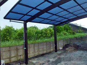 YKKAPのカーポート レイナポートグラン　積雪～20cm対応 施工例