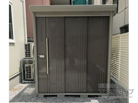 の物置・屋外倉庫 Mr.ストックマンダンディ 一般型 1832×2290×2110（ND-1822） ND-1822-B 施工例