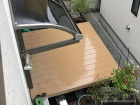 YKKAPのウッドデッキ リウッドデッキ 200 施工例