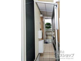 のテラス屋根 スピーネ F型 テラスタイプ 単体 積雪〜20cm対応 施工例