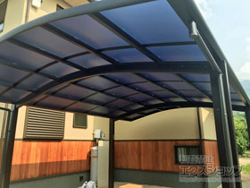 のカーポート レイナツインポートグラン　積雪〜20cm対応 施工例