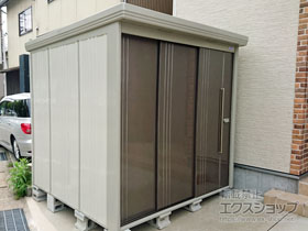 の物置・屋外倉庫 Mr.ストックマンダンディ 多雪型 2200×1922×2110 ND-S2219-【B】 施工例