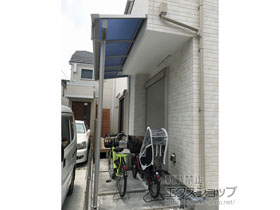 のテラス屋根 プレシオステラス F型 テラスタイプ 単体 積雪〜20cm対応 施工例