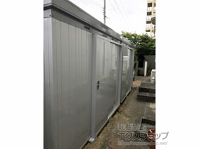 の物置・屋外倉庫 断熱物置 ネクスタプラス 扉タイプ 一般型 2630×1370×2075（NXP-36ST） NXP-36ST-MG 施工例