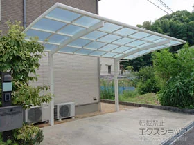 YKKAPのカーポート レイナポートグラン　積雪～20cm対応 施工例