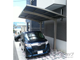 のカーポート ネスカR (ラウンドスタイル) 積雪〜20cm対応 施工例