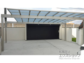 のカーポート エフルージュ トリプル 積雪〜20cm対応（梁2本/8ｍ以下） 施工例
