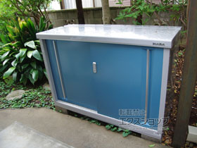 の物置・屋外倉庫 シンプリー 一般型( MJX-135A-AB) 施工例