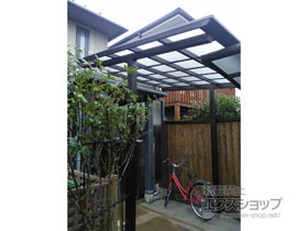 のテラス屋根 セパーネ テラスタイプ 単体 積雪〜20cm対応 施工例