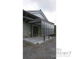 のカーポート レオンポートneo 角柱4本柱 積雪〜50cm対応 施工例