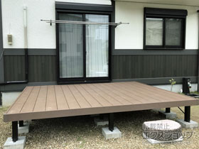 のウッドデッキ リウッドデッキ 200 施工例