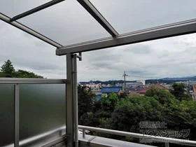 YKKAP�̃o���R�j�[���� �\�����A F�^ �����^�C�v �P�� �ϐ�`20cm�Ή� �{�H��