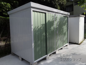 の物置・屋外倉庫 ネクスタ 一般型 3050×1790×2020 NXN-55S-OG 施工例