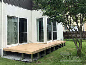 のウッドデッキ リウッドデッキ 200 施工例