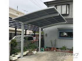 のカーポート ネスカR (ラウンドスタイル) 積雪〜20cm対応 施工例