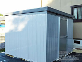 の物置・屋外倉庫 断熱物置 ネクスタプラス ドアタイプ 一般型 2630×2630×2075（NXP-70SD） NXP-70SD-MG 施工例