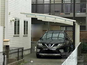 のカーポート レイナポートグラン 延長　積雪〜20cm対応 施工例