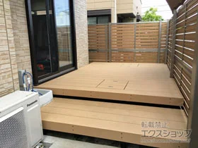 YKKAPのウッドデッキ リウッドデッキ 200 施工例