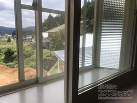 の二重窓（内窓） インプラス ダストバリア仕様 引違い窓 2枚建 施工例