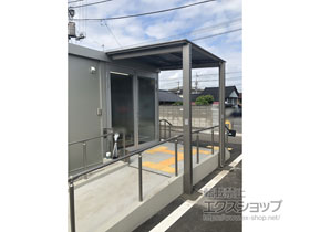 のテラス屋根 フーゴF 独立テラスタイプ 単体 積雪〜20cm対応 施工例