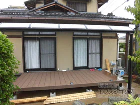 YKKAPのウッドデッキ リウッドデッキ 200 施工例