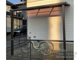 のテラス屋根 ソラリア F型 テラスタイプ 単体 積雪〜20cm対応 施工例