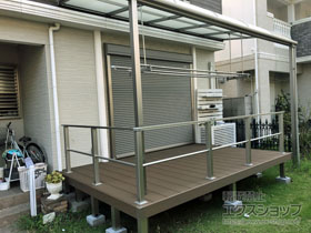 のウッドデッキ リウッドデッキ 200 施工例