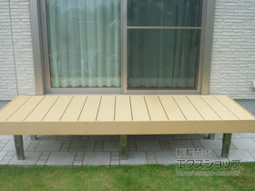 のウッドデッキ 樹ら楽ステージ 施工例