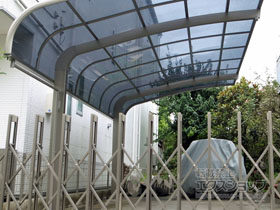 のカーポート テールポートシグマIII 積雪〜20cm対応 施工例