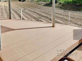 YKKAPのウッドデッキ リウッドデッキ 200 ※斜め加工 施工例