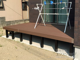 のウッドデッキ マージウッドデッキ 施工例