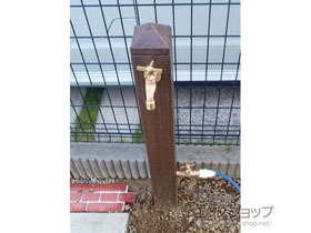 の立水栓・ガーデンシンク 立水栓ユニット モ・エットL 施工例