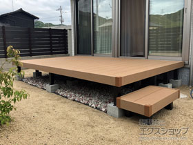 のウッドデッキ リウッドデッキ 200 施工例