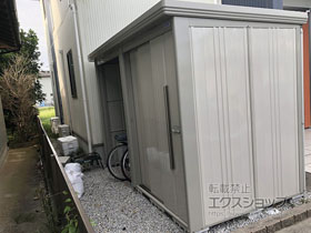 の物置・屋外倉庫 Mr.ストックマン プラスアルファ 一般型 ( TP-3015-W) 施工例