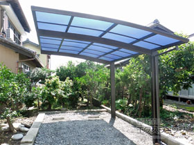 のカーポート レイナポートグラン　積雪〜20cm対応 施工例