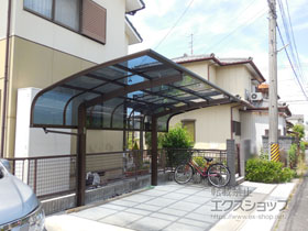 のカーポート レイナキャップポートグラン　積雪〜20cm対応 施工例