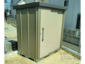 の物置・屋外倉庫 エスケーエイト SK8-70 一般型 1800×1200×1940ローズ色キャンペーン】 SK8-70-RZ 施工例