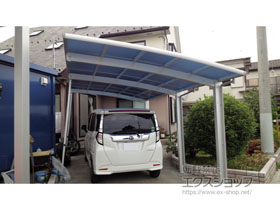 のカーポート レイナポートグラン 延長　積雪〜20cm対応 施工例