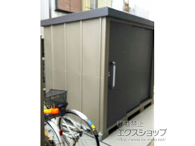 の物置・屋外倉庫 エスケーエイト SK8-100 一般型 2200×1600×1940 SK8-100-GK 施工例