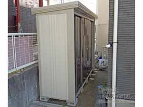タクボの物置・収納・屋外倉庫 Mr.ストックマンダンディ 多雪型 結露減少型 2900×890×2110（ND-Z2908） ND-Z2908-B 施工例