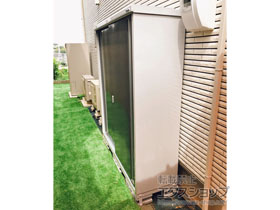 の物置・屋外倉庫 シンプリー 一般型 1740×515×1903（MJX-175E-P） MJX-175E-P-PG 施工例