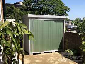 の物置・屋外倉庫 ネクスタ 多雪地型 2210×1370×2075（NXN-30S） NXN-30S-OG 施工例