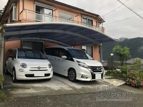 Value Selectのカーポート プレシオスポート ワイド 積雪～20cm対応 施工例
