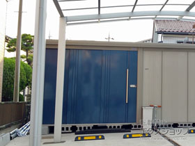 の物置・屋外倉庫 Mr.ストックマンダンディ 一般型 5079×1922×2110 ND-5019-D 施工例