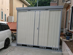 の物置・屋外倉庫 ネクスタ 一般型 2630×1790×2375（NXN-50H） NXN-50H-FW 施工例