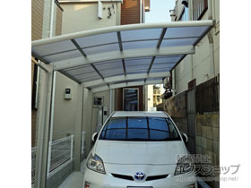 のカーポート レイナポートグラン 延長　積雪〜20cm対応 施工例
